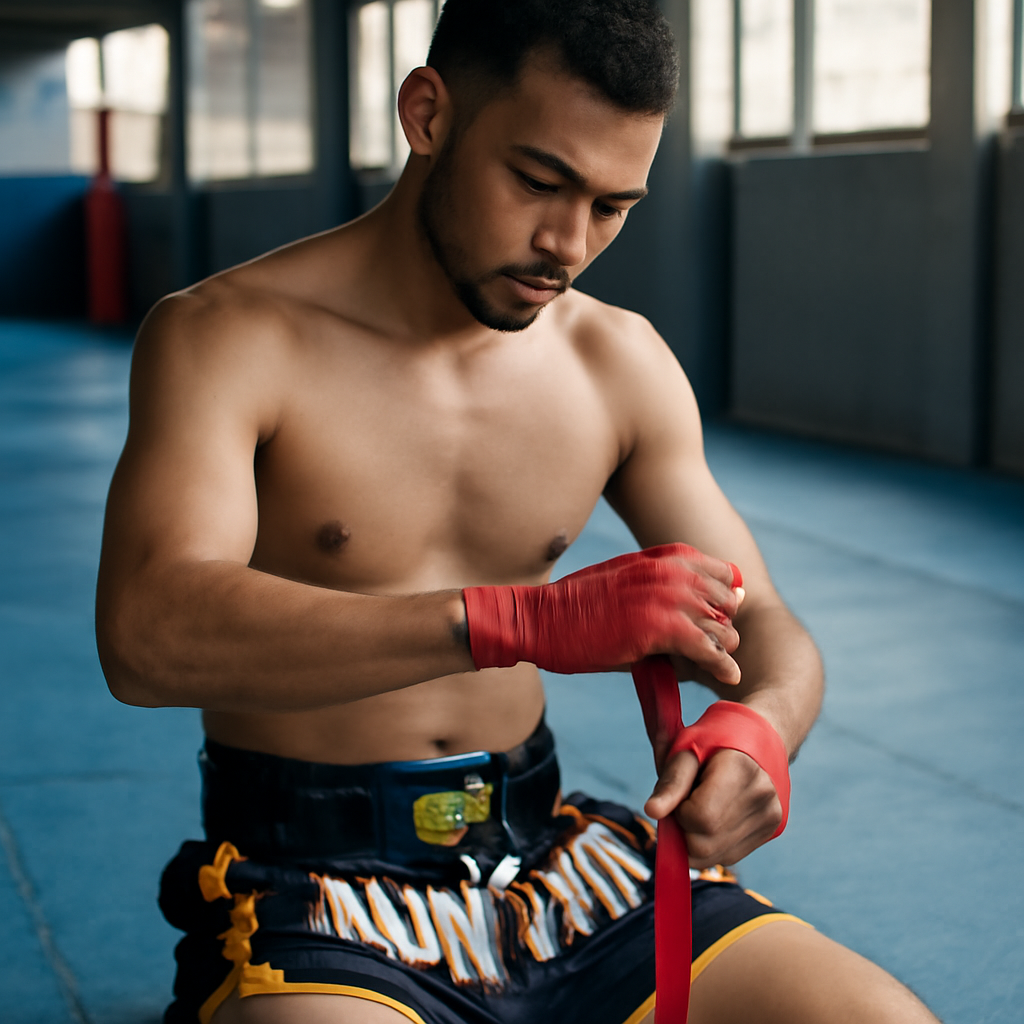 O erro silencioso que faz iniciantes abandonarem o Muay Thai: começar sem kit completo e pagar com dor