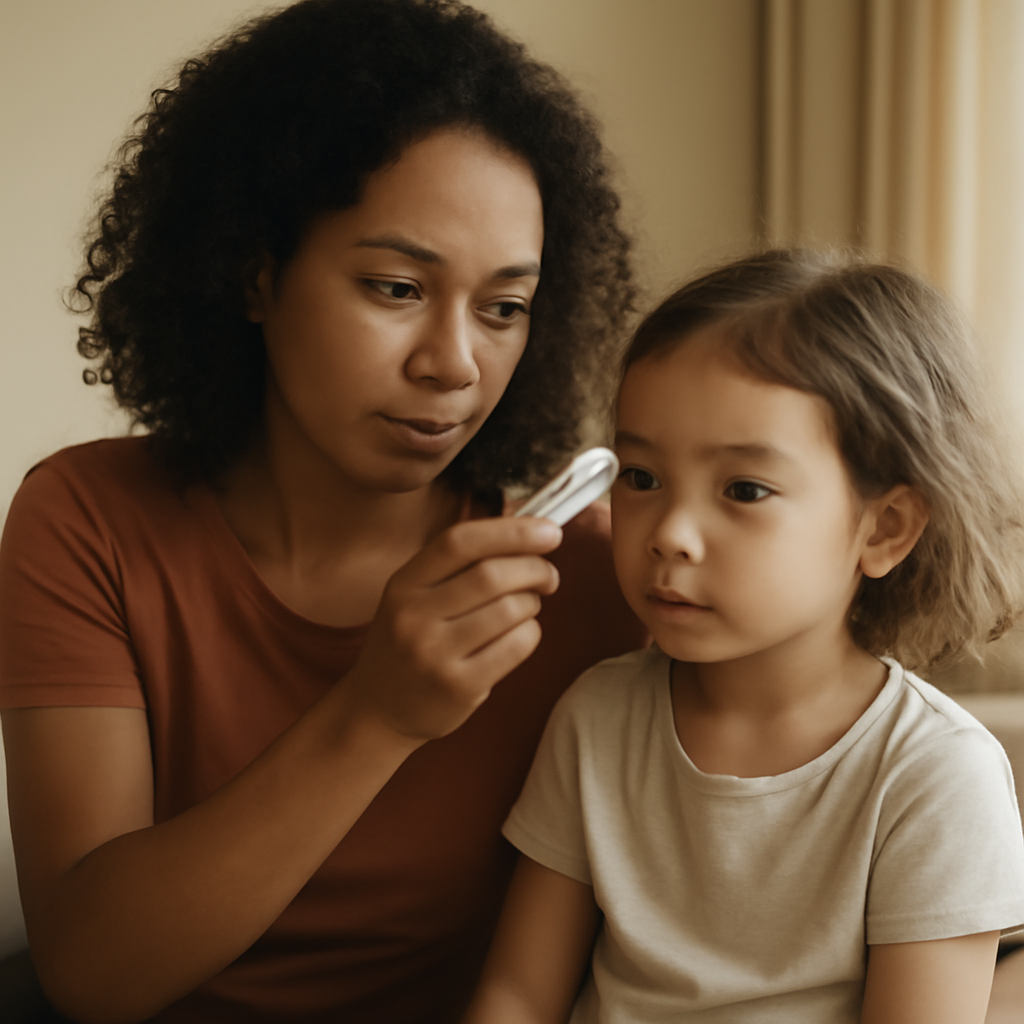 Febre infantil sem pânico: como equipes e famílias podem decidir com segurança quando observar e quando agir