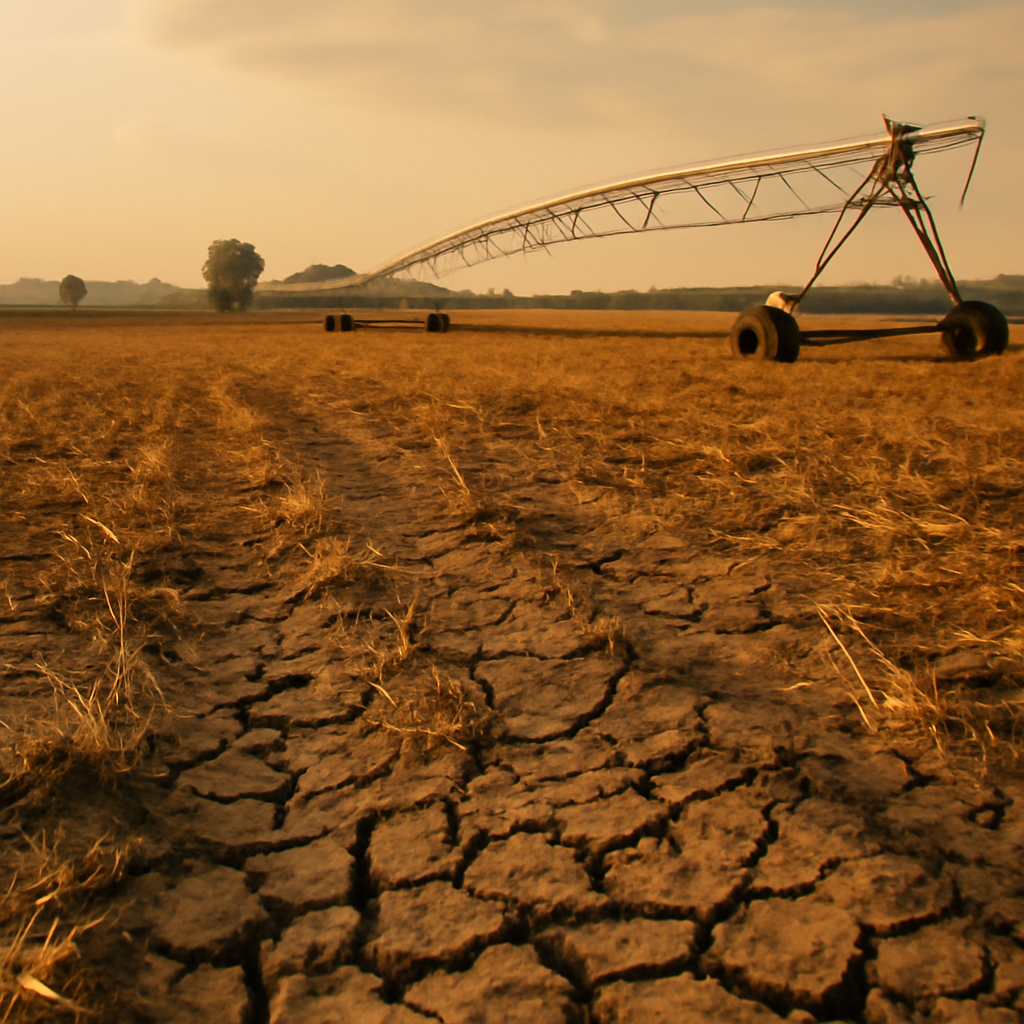 A incerteza hídrica que pode paralisar a produção do agronegócio na época de estiagem